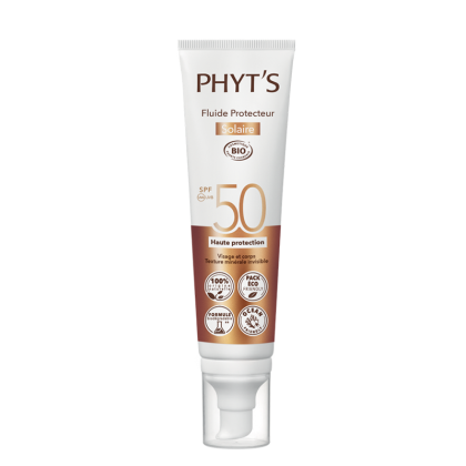 Слънцезащитен флуид SPF50 Fluide Protecteur SPF 50 Phyts