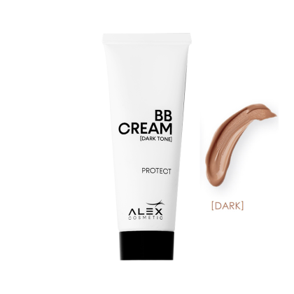 Терапевтичен и тониран крем за всеки тип кожа Dark Herbal BB Cream Alex Cosmetic