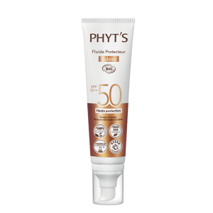 Слънцезащитен флуид SPF50 Fluide Protecteur SPF 50 Phyts